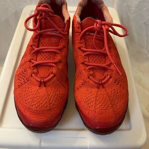 Vibrant Red Mens Sneakers